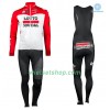 Fietskleding (Fietsshirt Lange Mouw + Lange Koersbroek) 2018 Lotto-Soudal N001 Winter Thermal Fleece